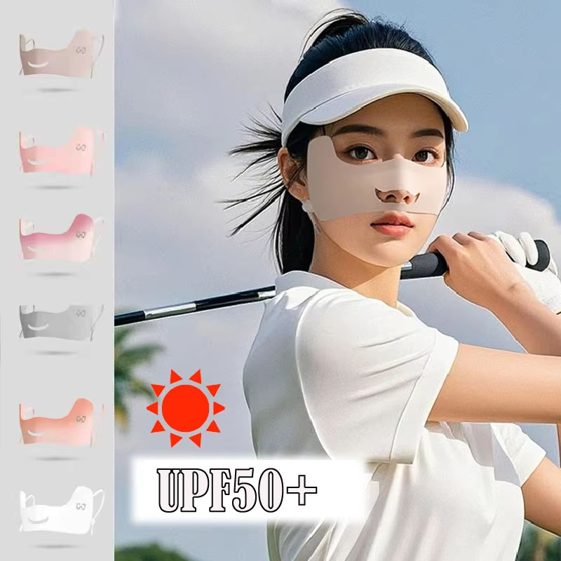 ฤดูร้อนหน้ากากผ้าไหมน้ําแข็งBr - Sports Mask Breathable บทวิจารณ์และราคา