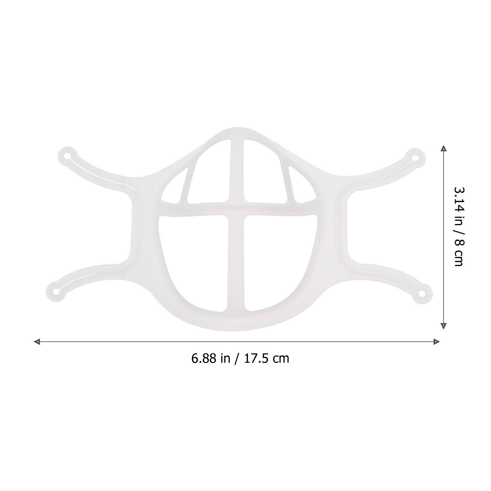 ที่รองหน้ากากซิลิโคน 5 ชิ้น รอ - Silicone Mask Bracket บทวิจารณ์และราคา