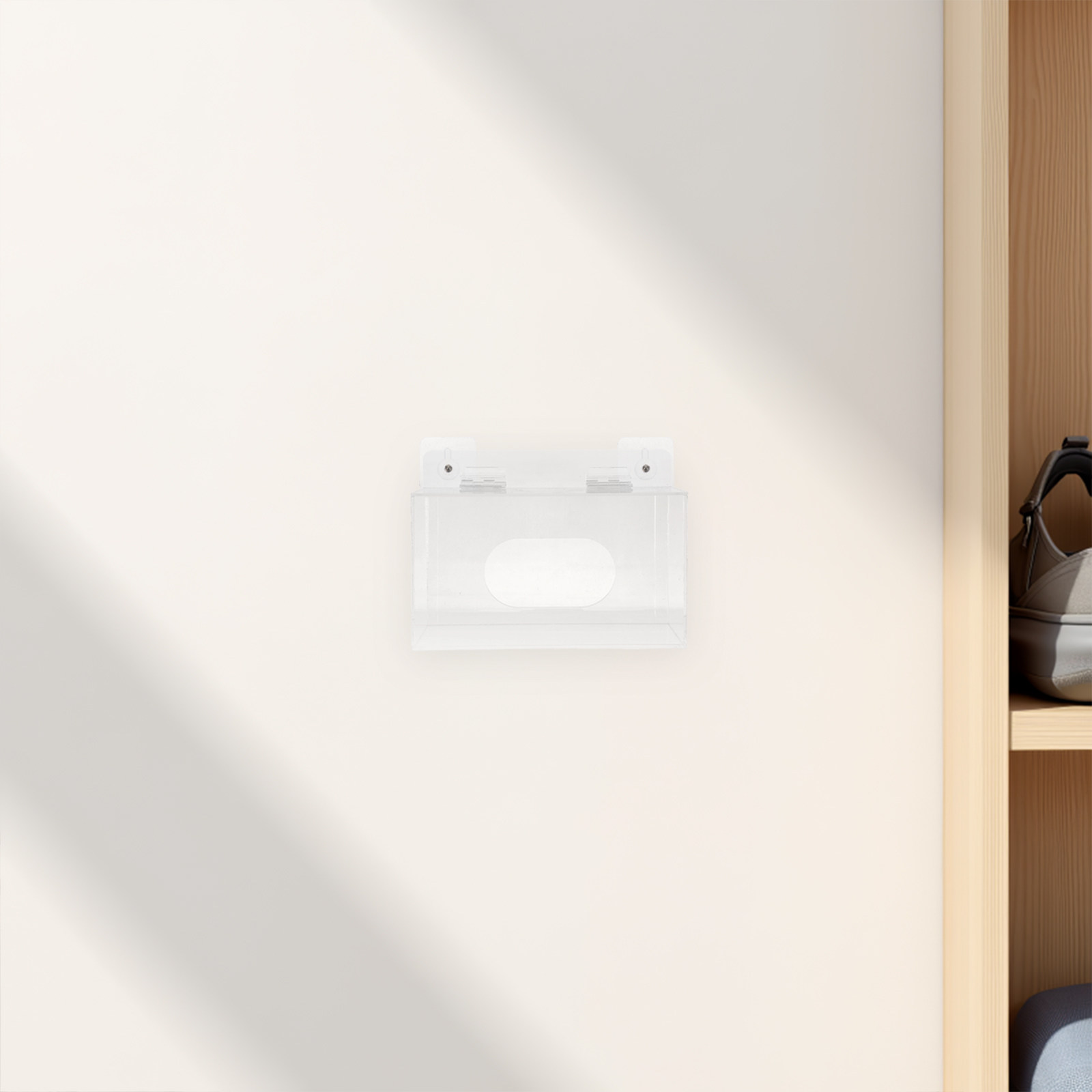 ที่แขวนหน้ากากอะคริลิกติดผนัง  - Face Mask Storage Box บทวิจารณ์และราคา